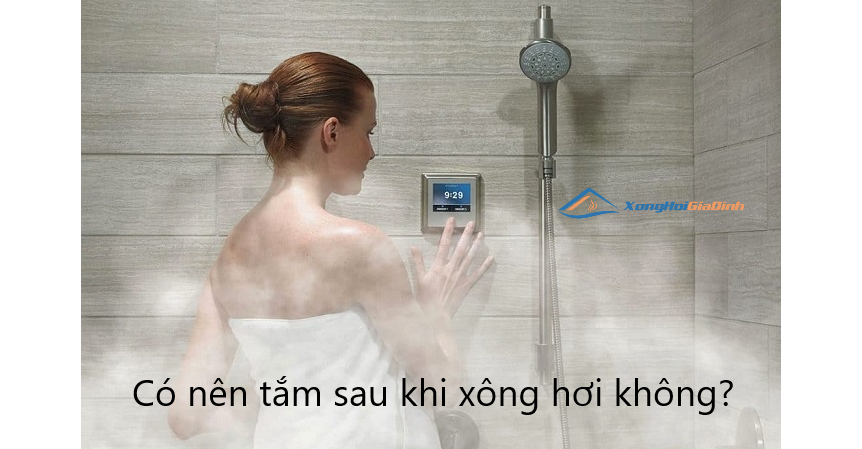 Tắm sau xông hơi: Nên hay không? Giải đáp chi tiết