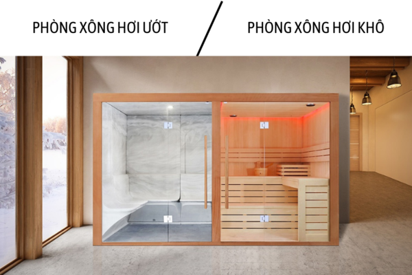 Xông hơi khô và xông hơi ướt: Đâu là lựa chọn hoàn hảo cho bạn?